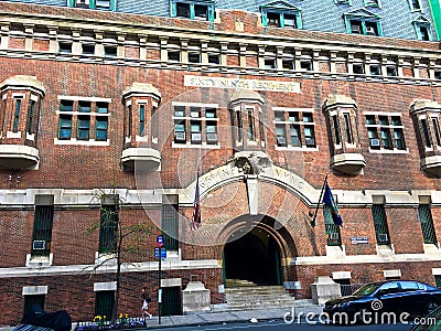 69th Regiment Armory, New York City -4 Editorial Stock Photo